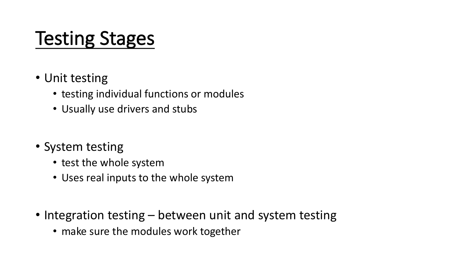 V-Model of testing